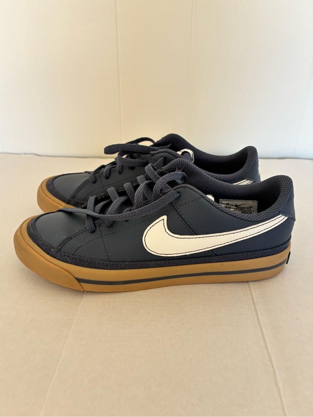 Nike Court Legacy GS “Thunder Blue/Gum Light Brown/Sail” Big kid Sneakers size 4